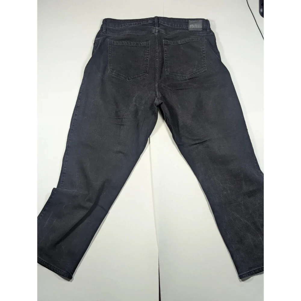 Hollister Ultra High-rise Dad Jeans Black Size--17r/16r X 33